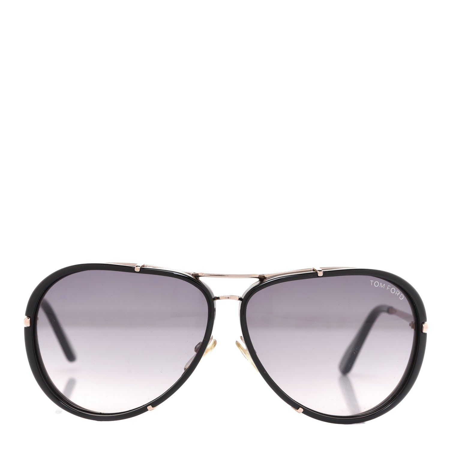 Tom Ford Cyrille Aviator Sunglasses TF109 Black 2 of 7