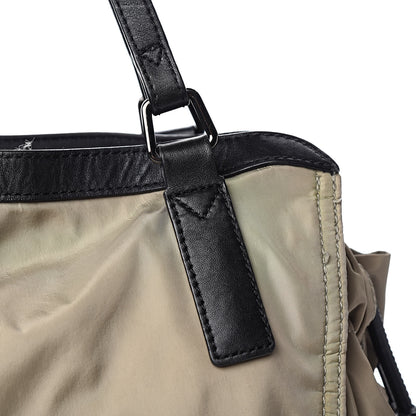 Burberry Nylon Buckleigh Packable Tote Bag Beige 16 of 17