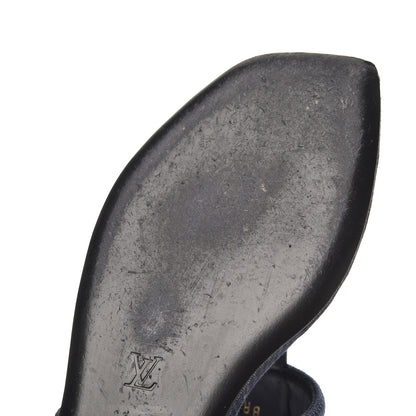 Louis Vuitton Denim Thong Sandals 38 Blue 11 of 16