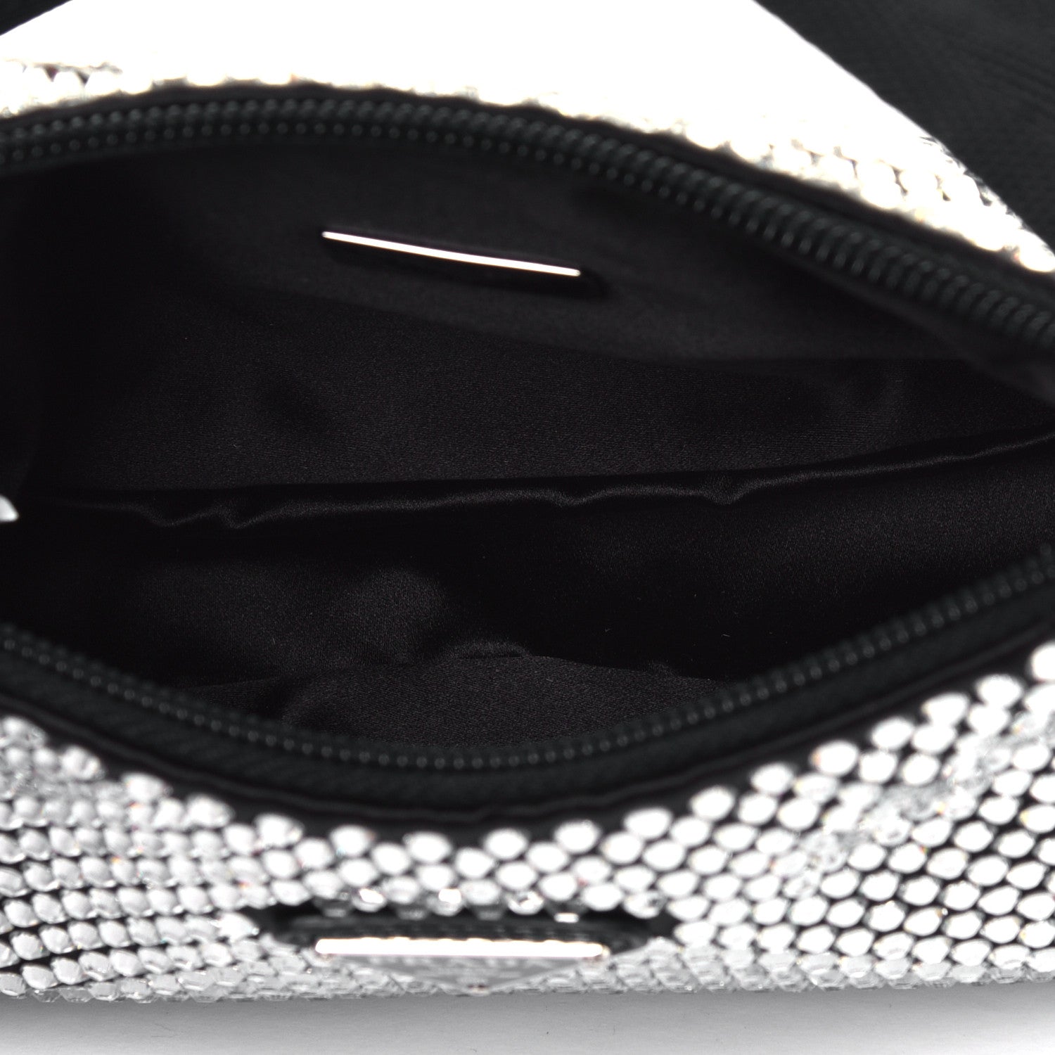 Prada Satin Crystal Mini Re-Edition 2000 Bag Cristal 4 of 4