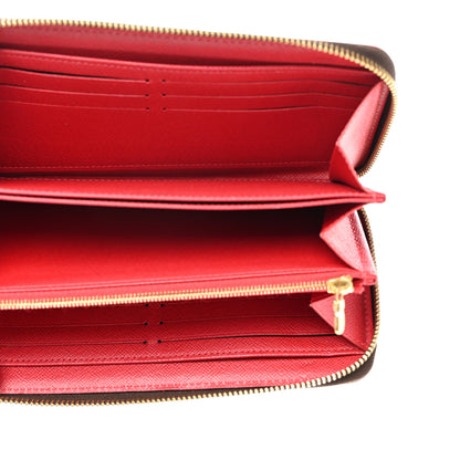 Louis Vuitton LOUIS VUITTON Damier Ebene Studded Zippy Wallet Cherry 5 of 7
