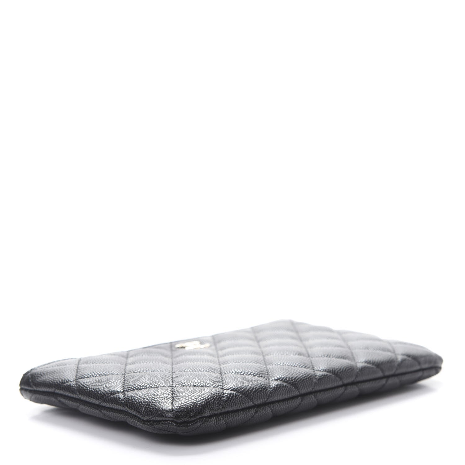 Chanel Caviar Quilted Cosmetic Case Black 4 of 8