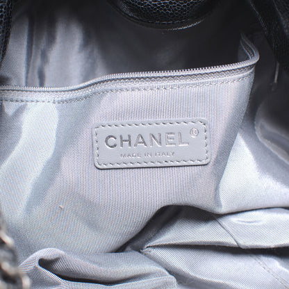 Chanel Caviar Quilted Large Elastic Tote Black 6 of 7