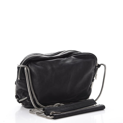 Alexander Wang Washed Lambskin Brenda Chain Shoulder Bag Black 3 of 8