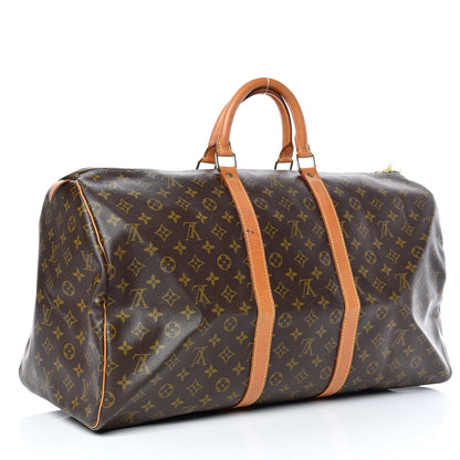 Louis Vuitton Monogram Keepall 55 3 of 13