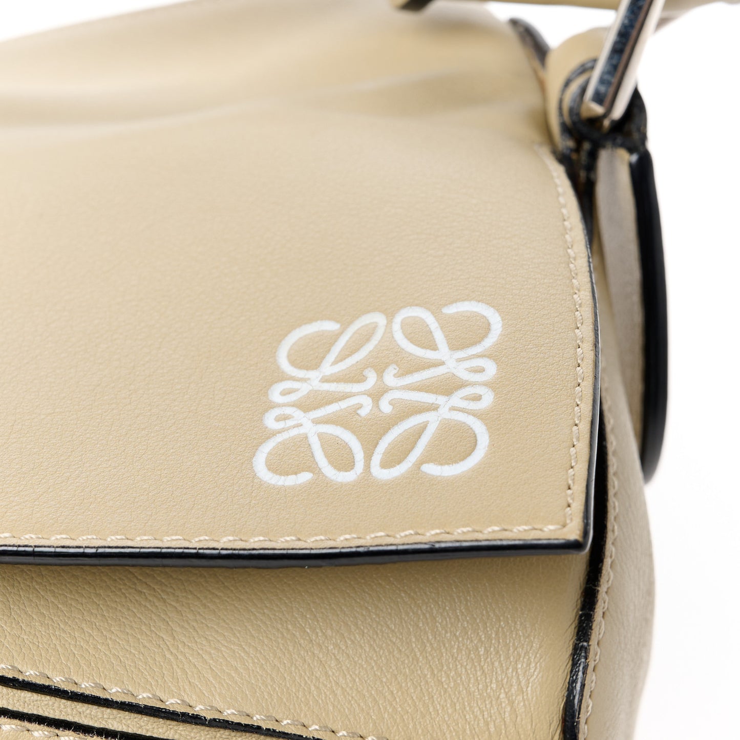 Calfskin Large Puzzle Bag Piedra