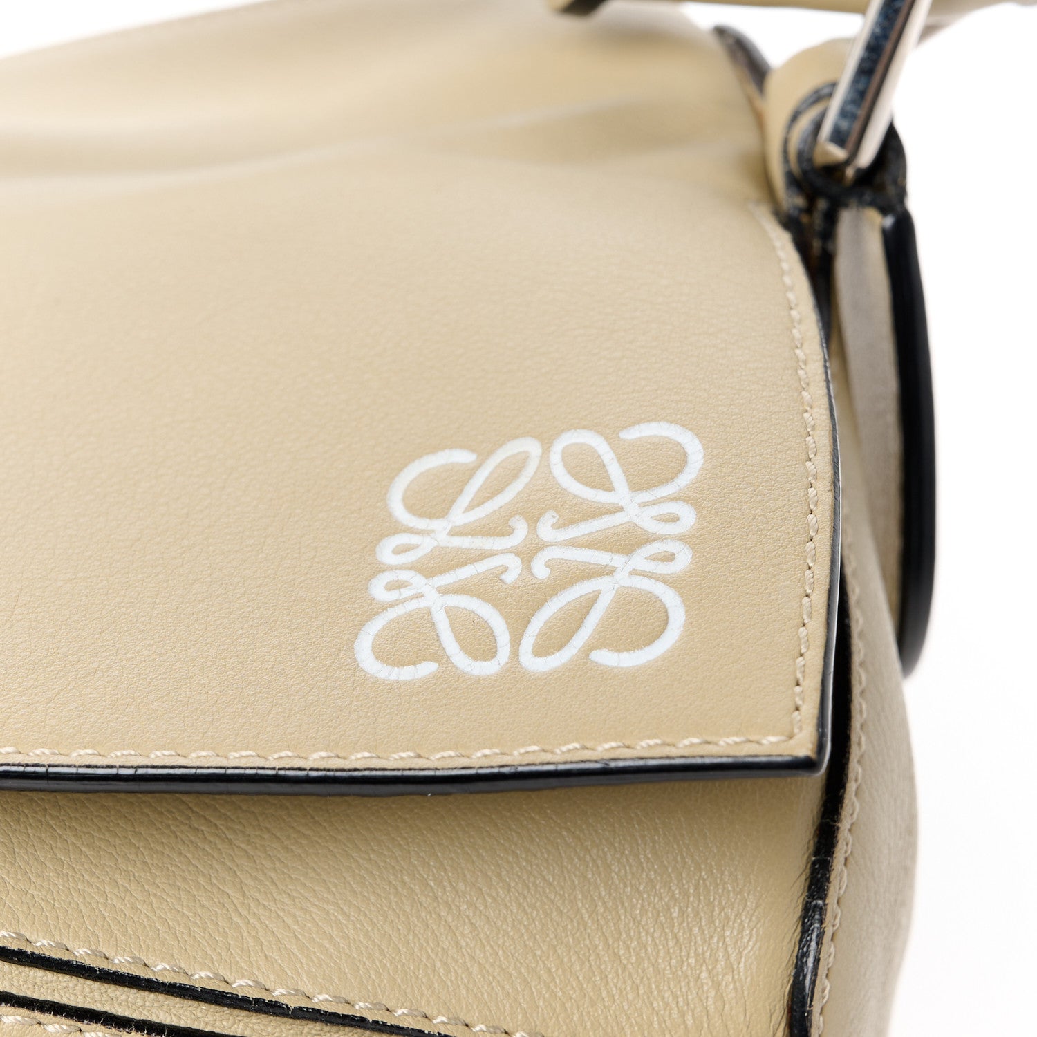 Loewe Calfskin Large Puzzle Bag Piedra 8 of 13