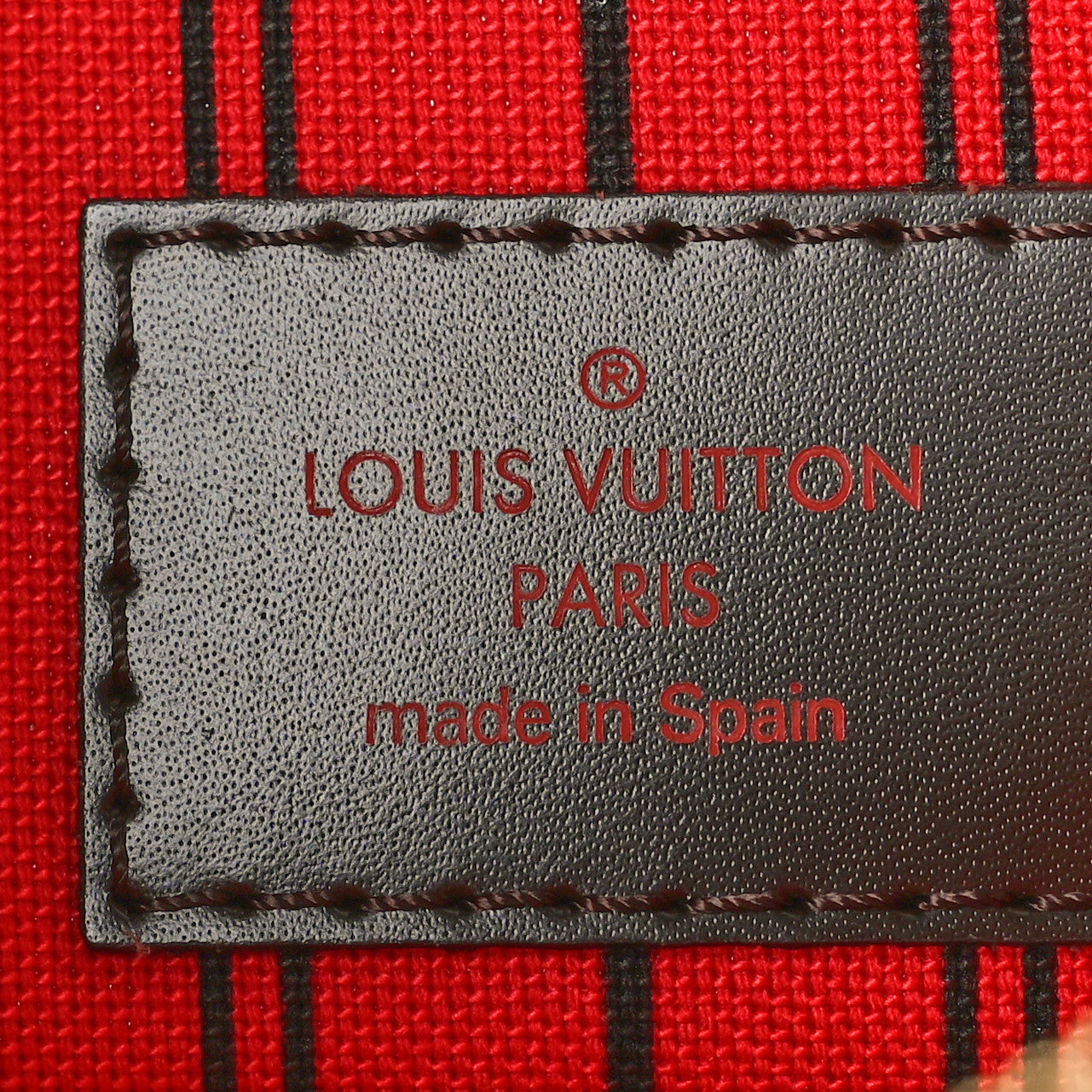 Damier Ebene Neverfull MM GM Pochette