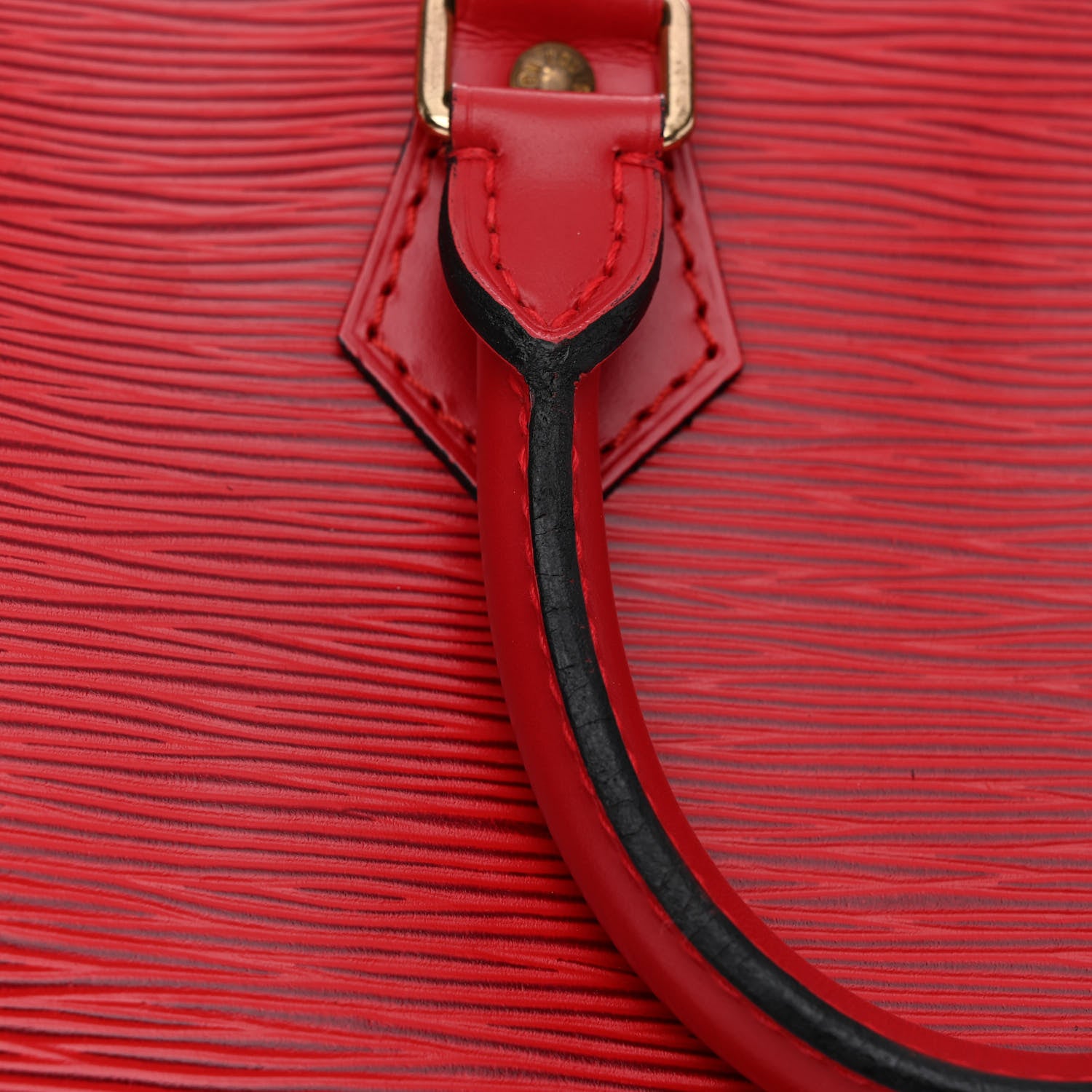 Louis Vuitton Epi Speedy 25 Castillan Red 11 of 12