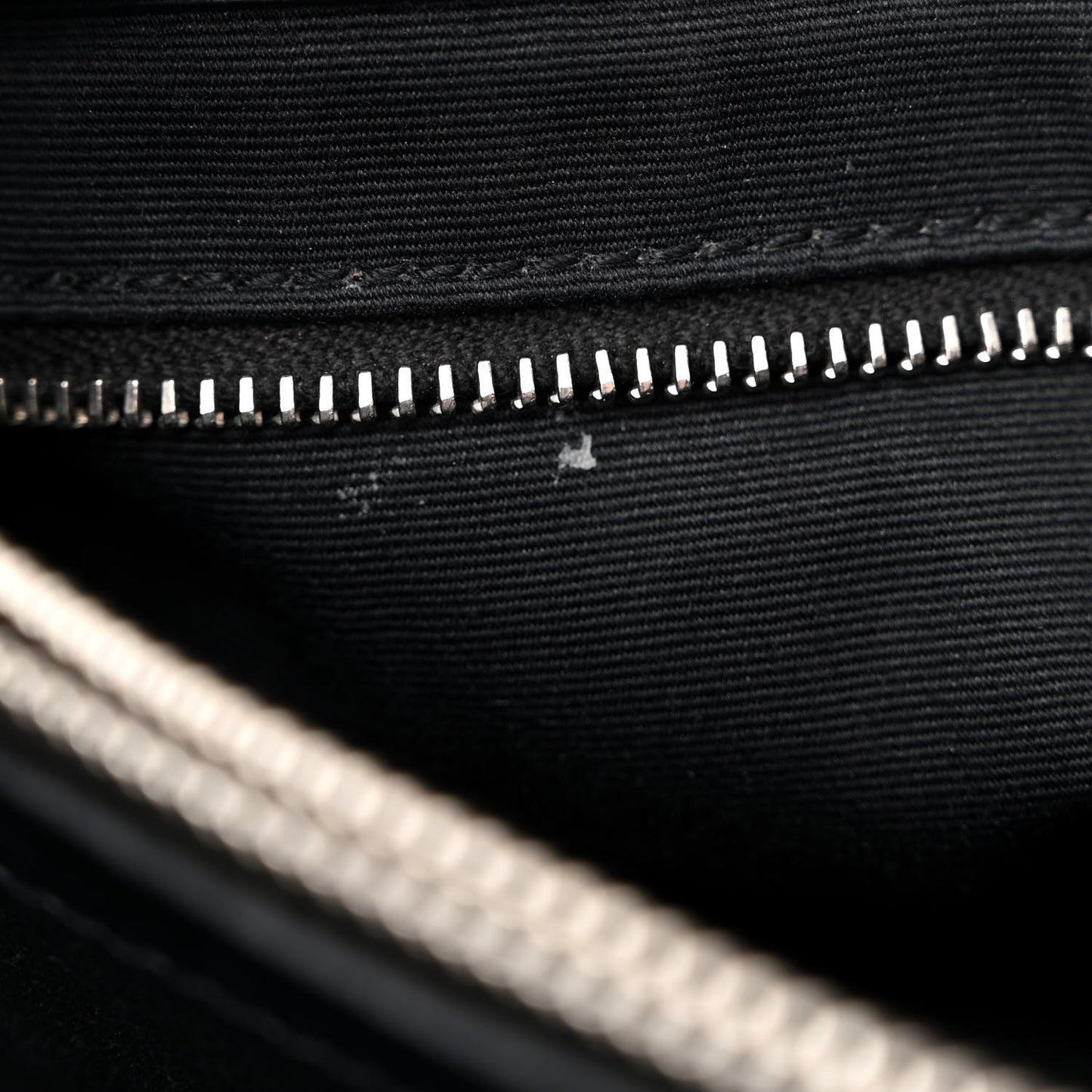 Calfskin Y Quilted Monogram Medium Loulou Chain Satchel Black
