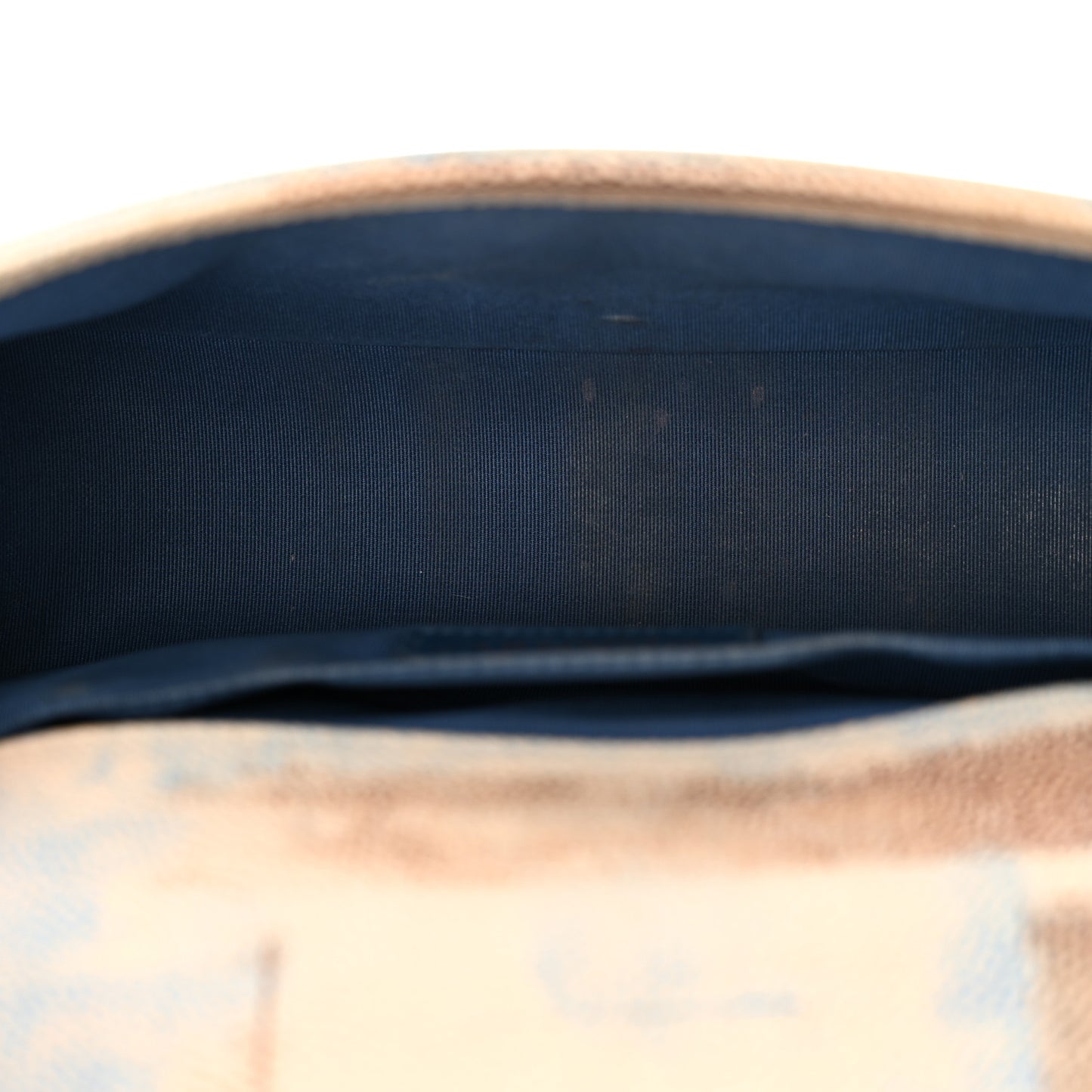 Painted Caviar Quilted Medium Boy In Cuba Flap Blue