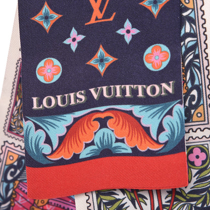 Louis Vuitton Silk Lettre A Louis Bandeau White 3 of 5