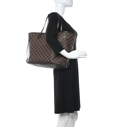 Louis Vuitton Damier Ebene Neverfull MM 2 of 10