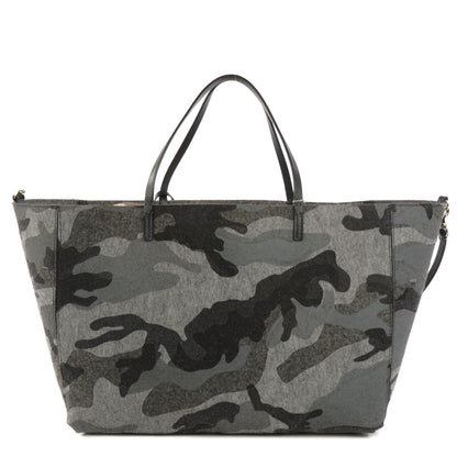 Valentino Garavani Felt Camucouture Tote Grey 1 of 10