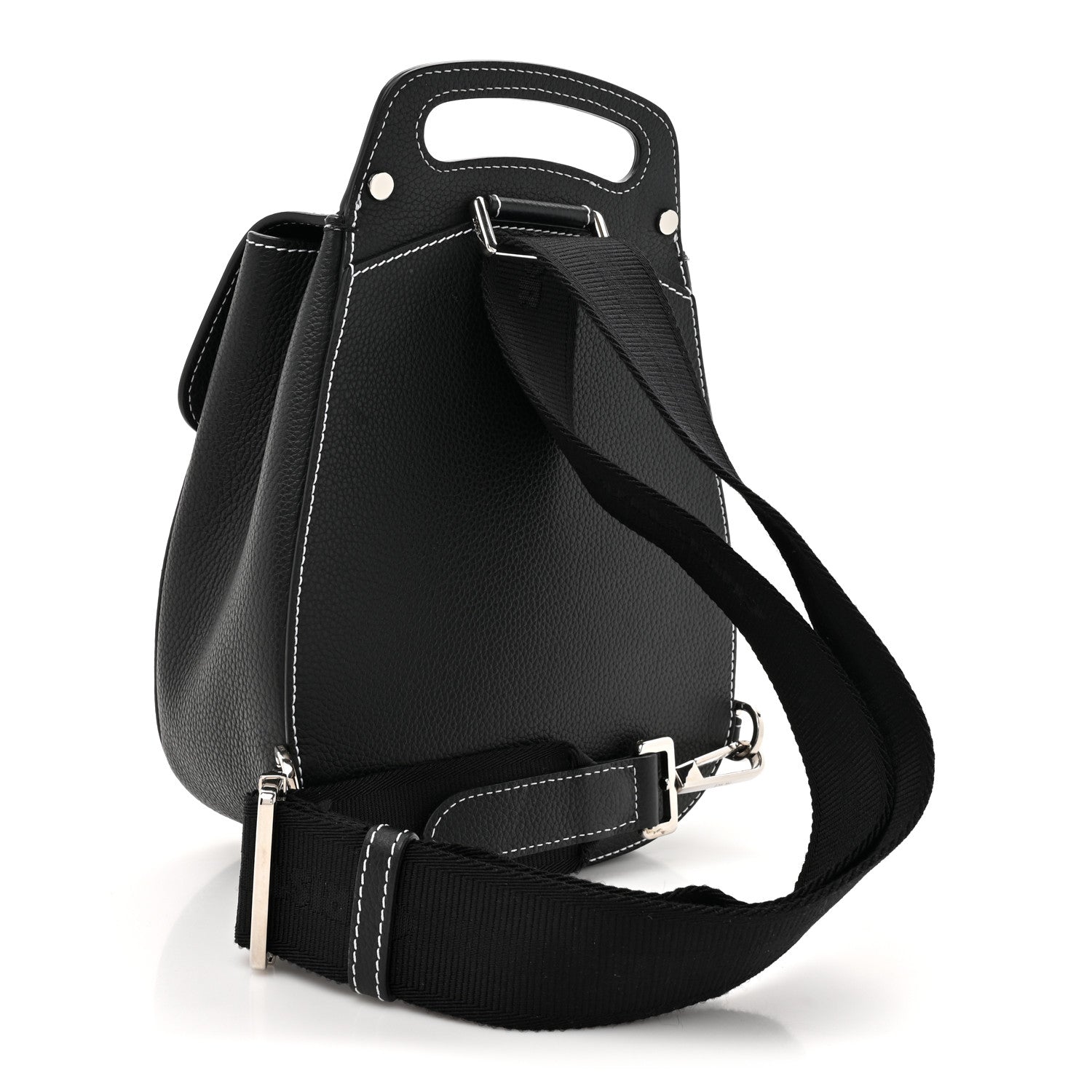 Christian Dior Grained Calfskin Mini Gallop Sling Bag Black 2 of 13