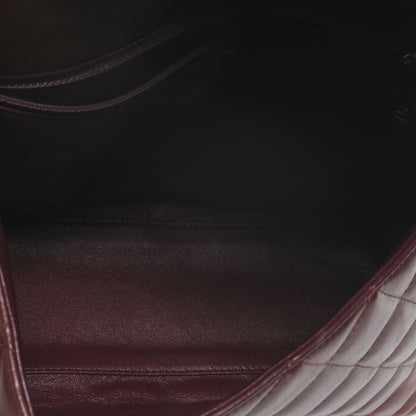 Chanel Lambskin Kelly Jumbo Flap Bag Bordeaux 6 of 8
