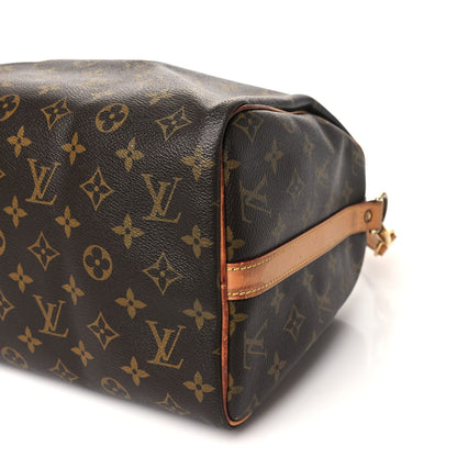 Louis Vuitton Monogram Speedy Bandouliere 30 9 of 12