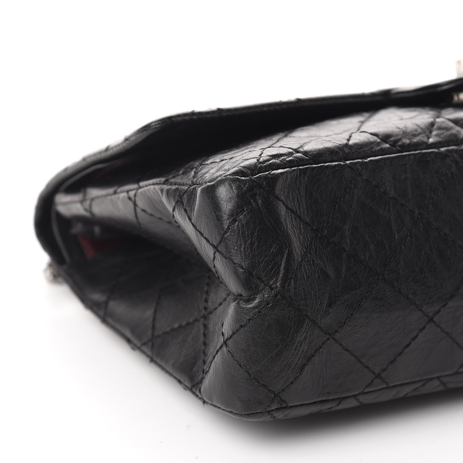 Chanel Aged Calfskin Quilted 2.55 Reissue 226 Flap Black 6 of 11