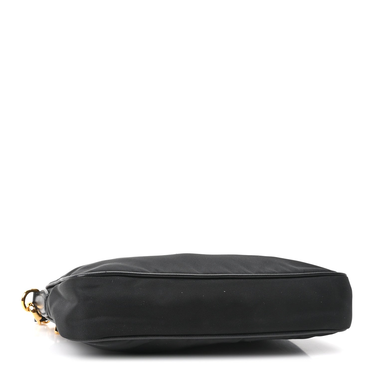 Prada Tessuto Nylon Saffiano Crossbody Bag Black 4 of 11