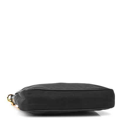 Prada Tessuto Nylon Saffiano Crossbody Bag Black 4 of 11