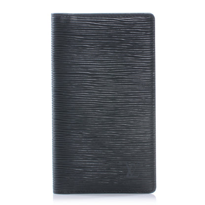 Louis Vuitton Epi Checkbook Cover Black 1 of 7