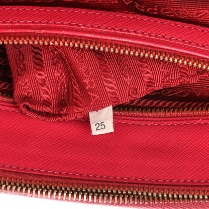 Prada Saffiano Medium Galleria Double Zip Tote Peonia 7 of 15