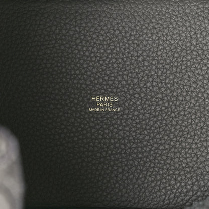 Hermes Taurillon Clemence Picotin Lock 18 PM Gris Meyer 6 of 10