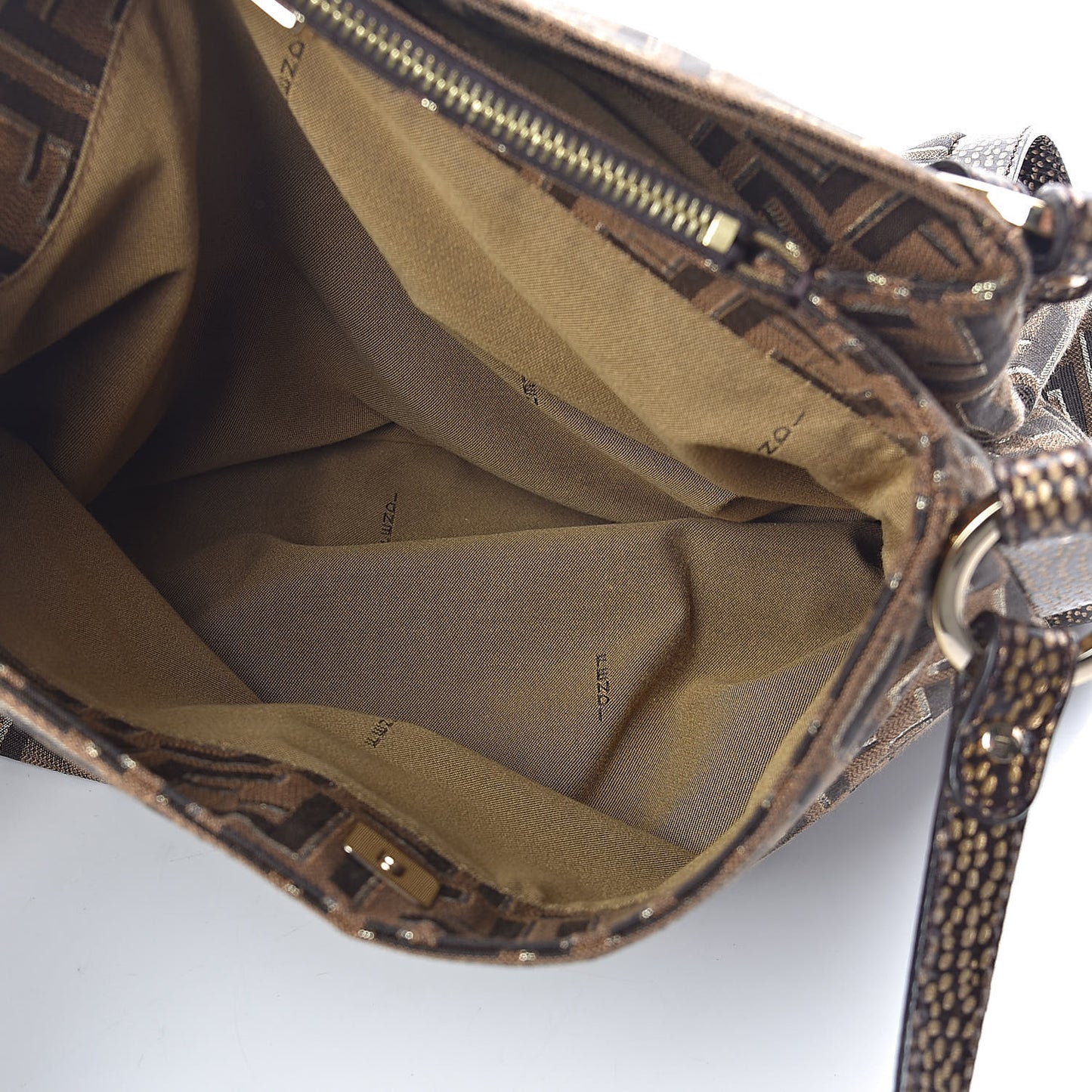 Zucca Vitello Chef Shopping Tote Tobacco Oro Moro