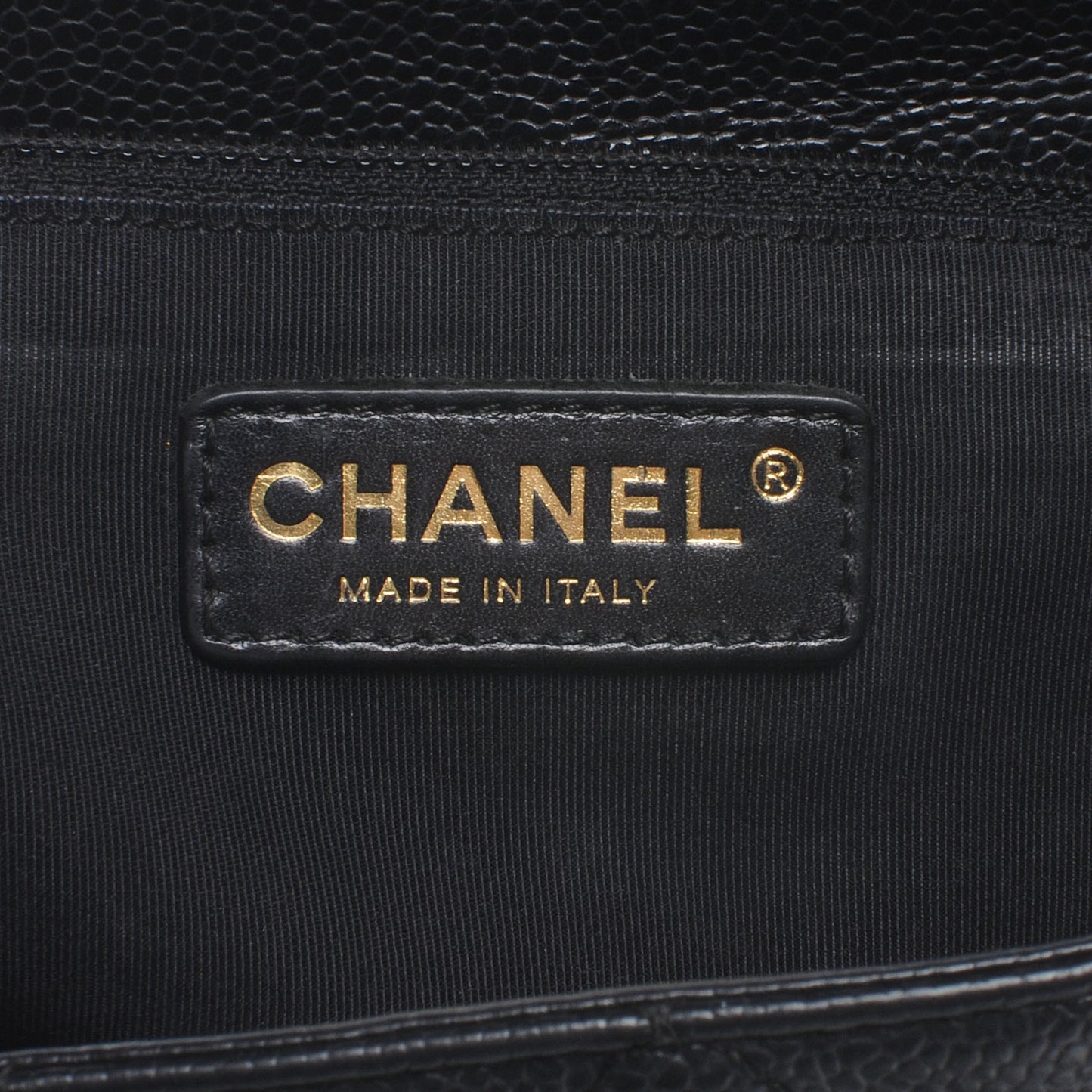 Caviar Grand Shopping Tote GST Black