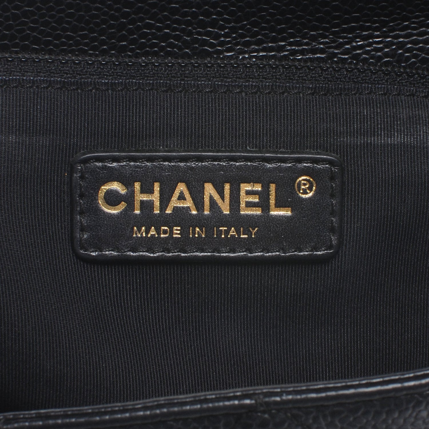 Chanel Caviar Grand Shopping Tote GST Black 6 of 7