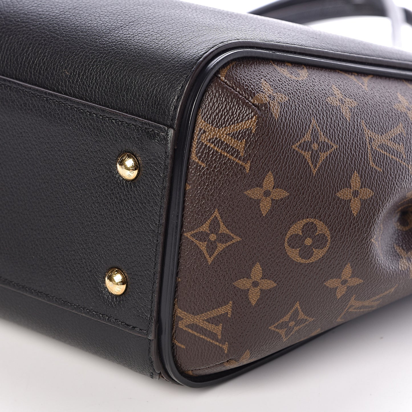 Calfskin Monogram Kimono Tote Black