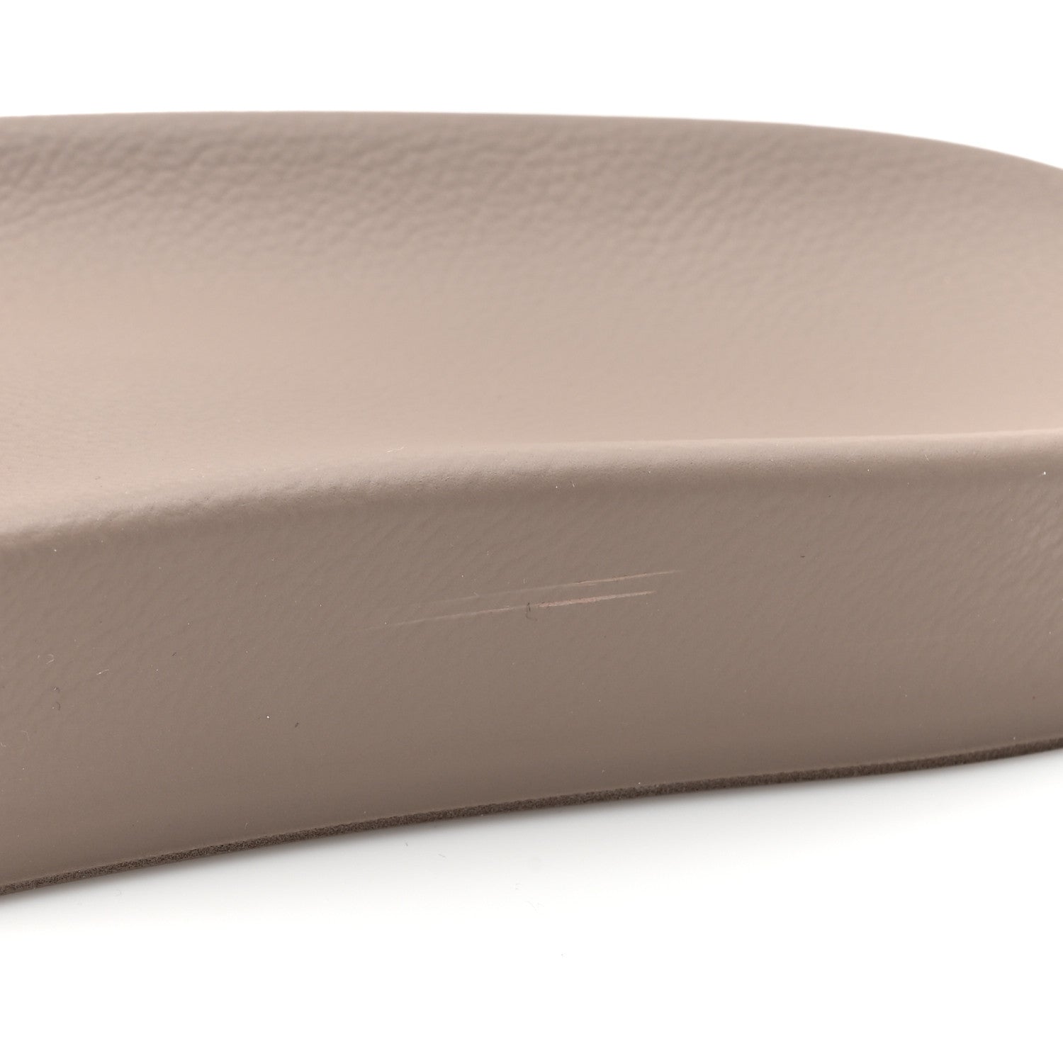 Balenciaga Rubber Allover Logo Pool Slide Sandals 38 Dark Mink 9 of 10