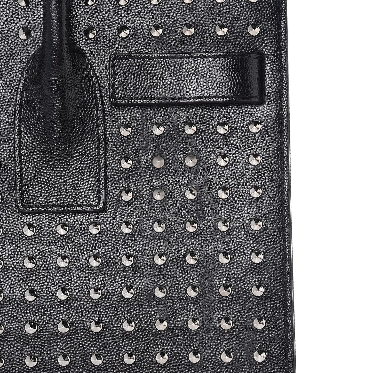 Grain De Poudre Studded Small Sac De Jour Black