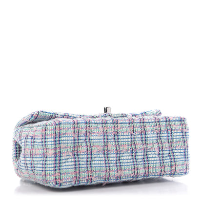 Chanel Quilted Mini Rectangular Flap Blue White 4 of 10