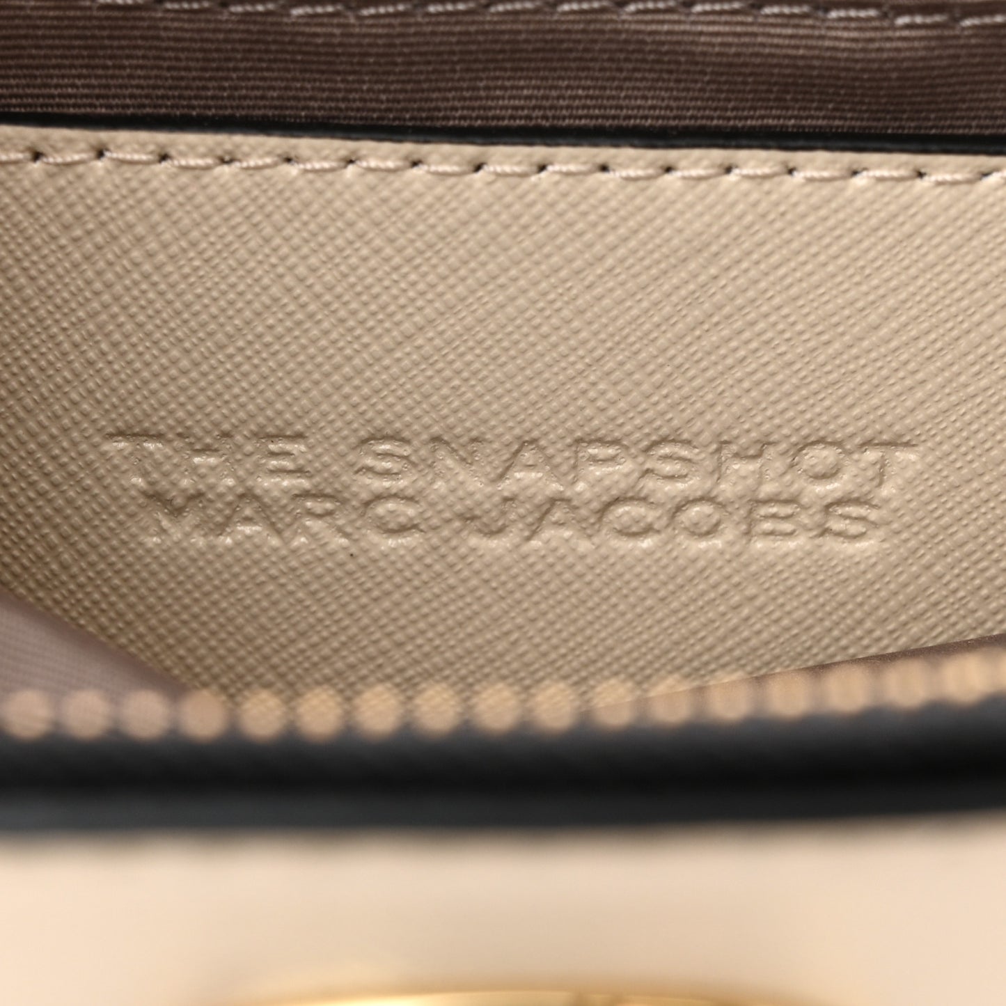 Saffiano Small Snapshot Camera Bag New Cloud White Multicolor