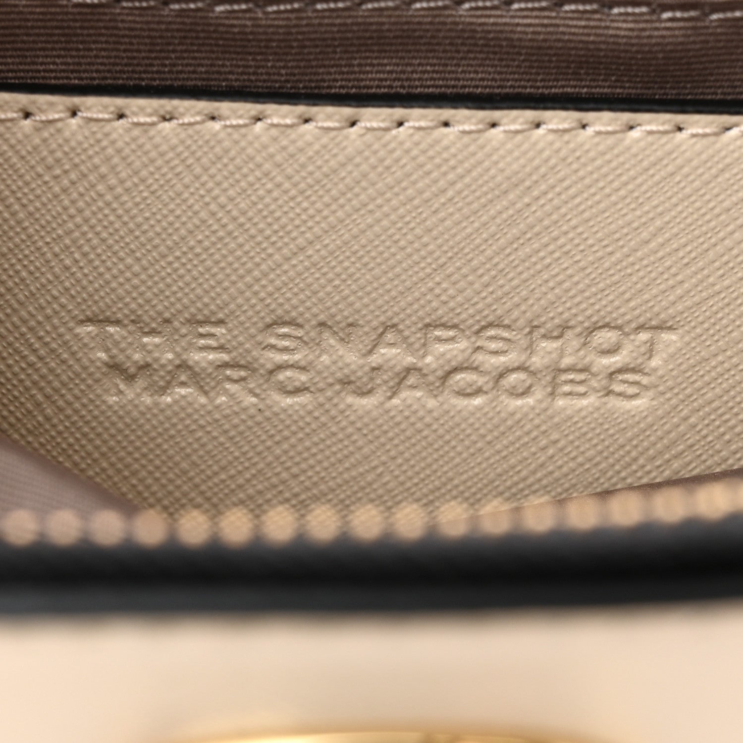 Marc Jacobs Saffiano Small Snapshot Camera Bag New Cloud White Multicolor 8 of 12