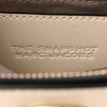 Marc Jacobs Saffiano Small Snapshot Camera Bag New Cloud White Multicolor 8 of 12