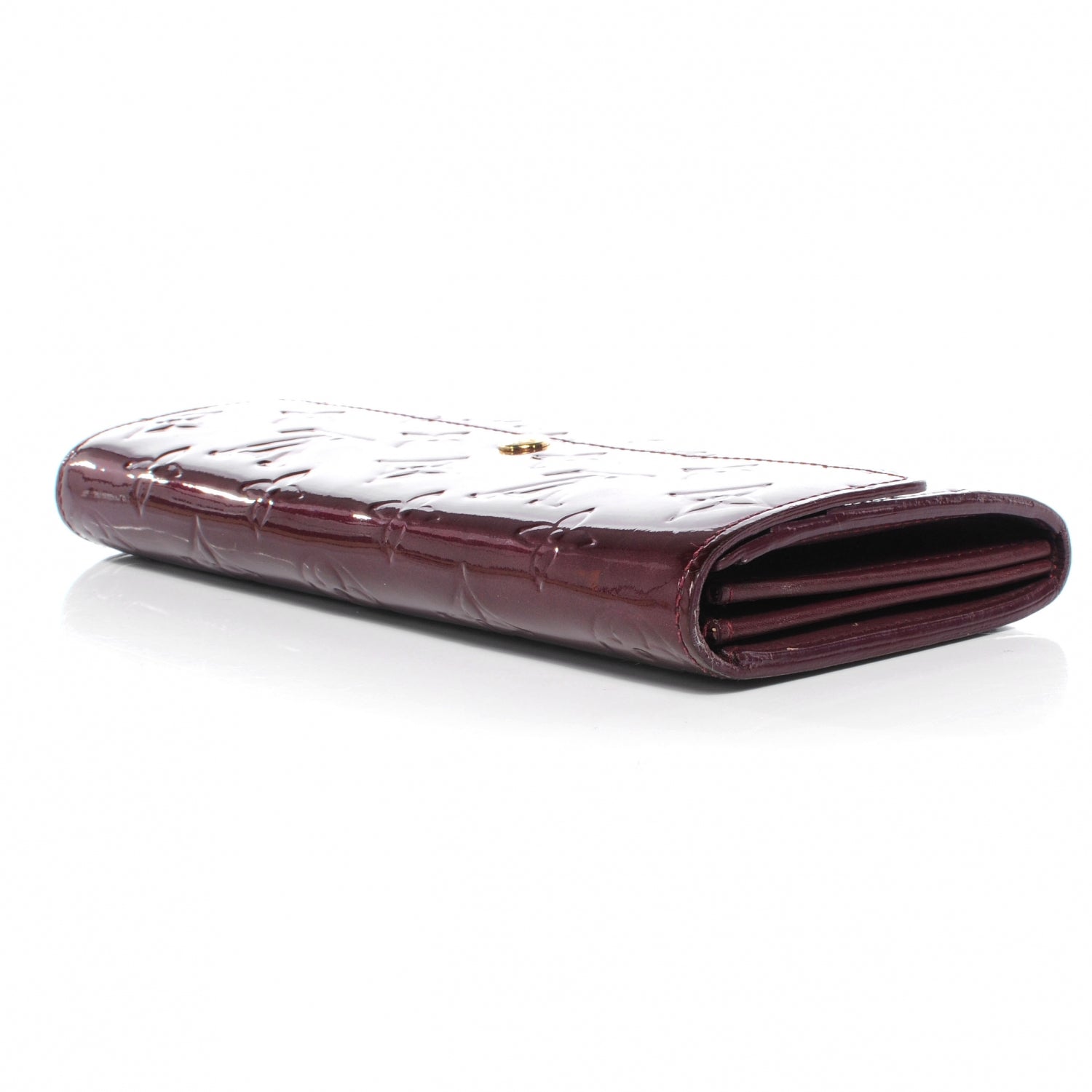 Louis Vuitton Vernis Sarah Wallet Rouge Fauviste 7 of 8