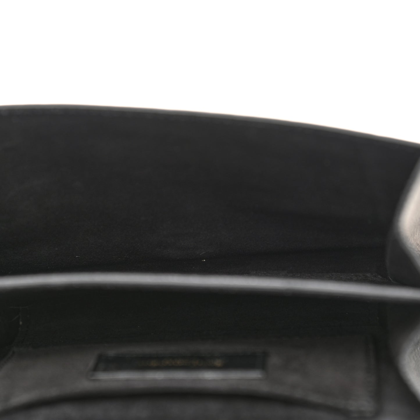 Calfskin Classic Y Ligne Chain Wallet Black