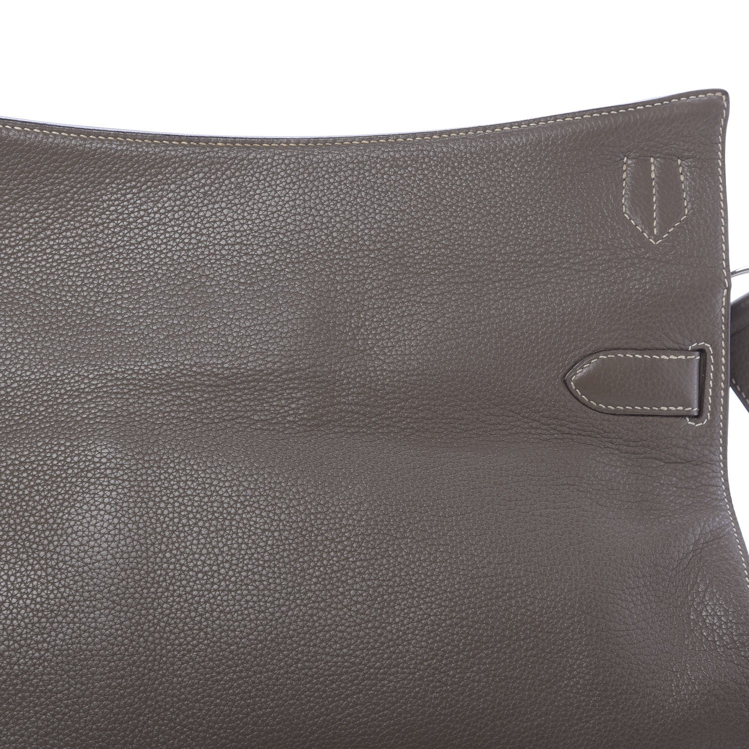 Hermes Taurillon Clemence Jypsiere 37 Etoupe 11 of 13