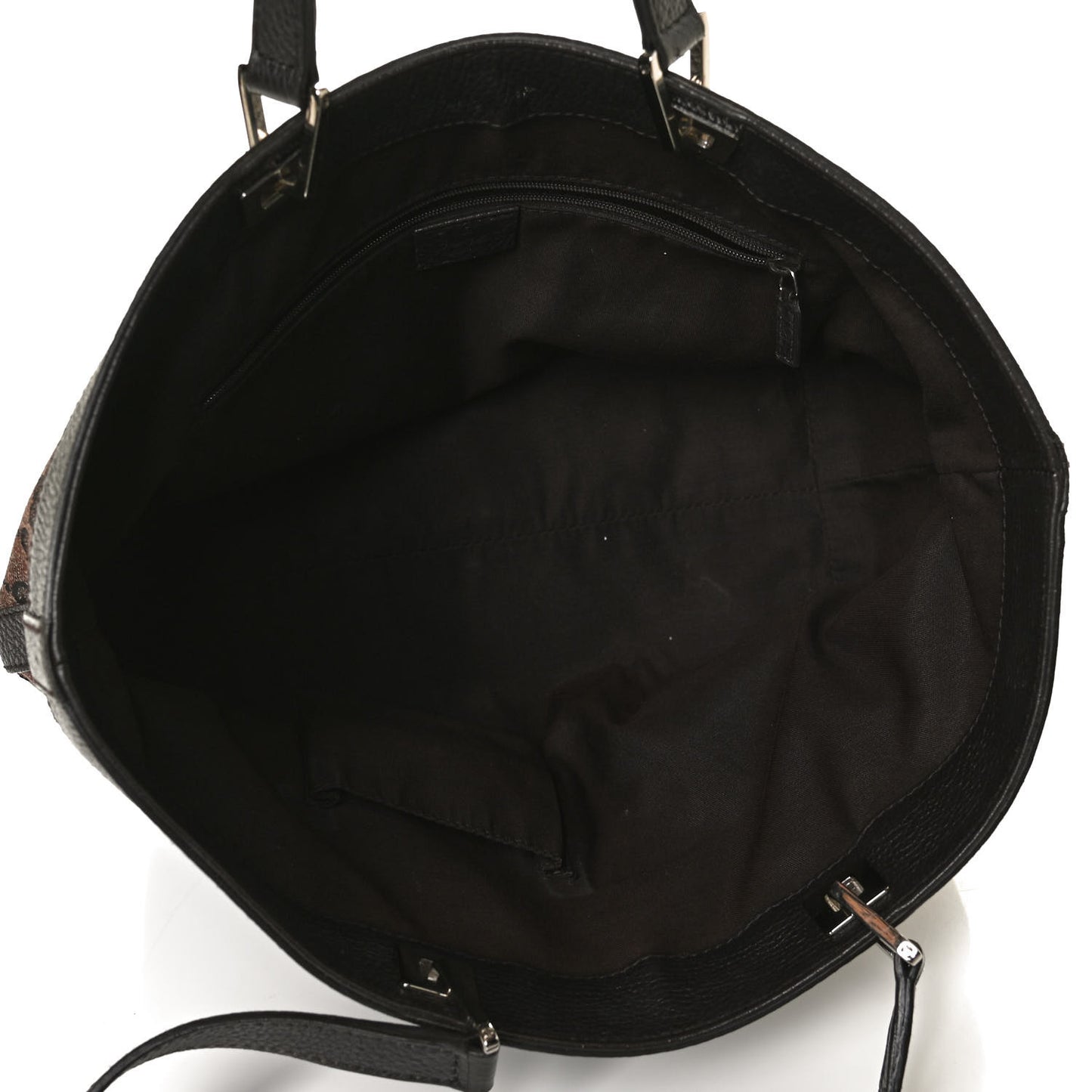 Monogram Tote Dark Brown