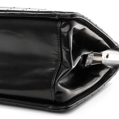 Chanel Glazed Calfskin Boy Tote Black 10 of 14