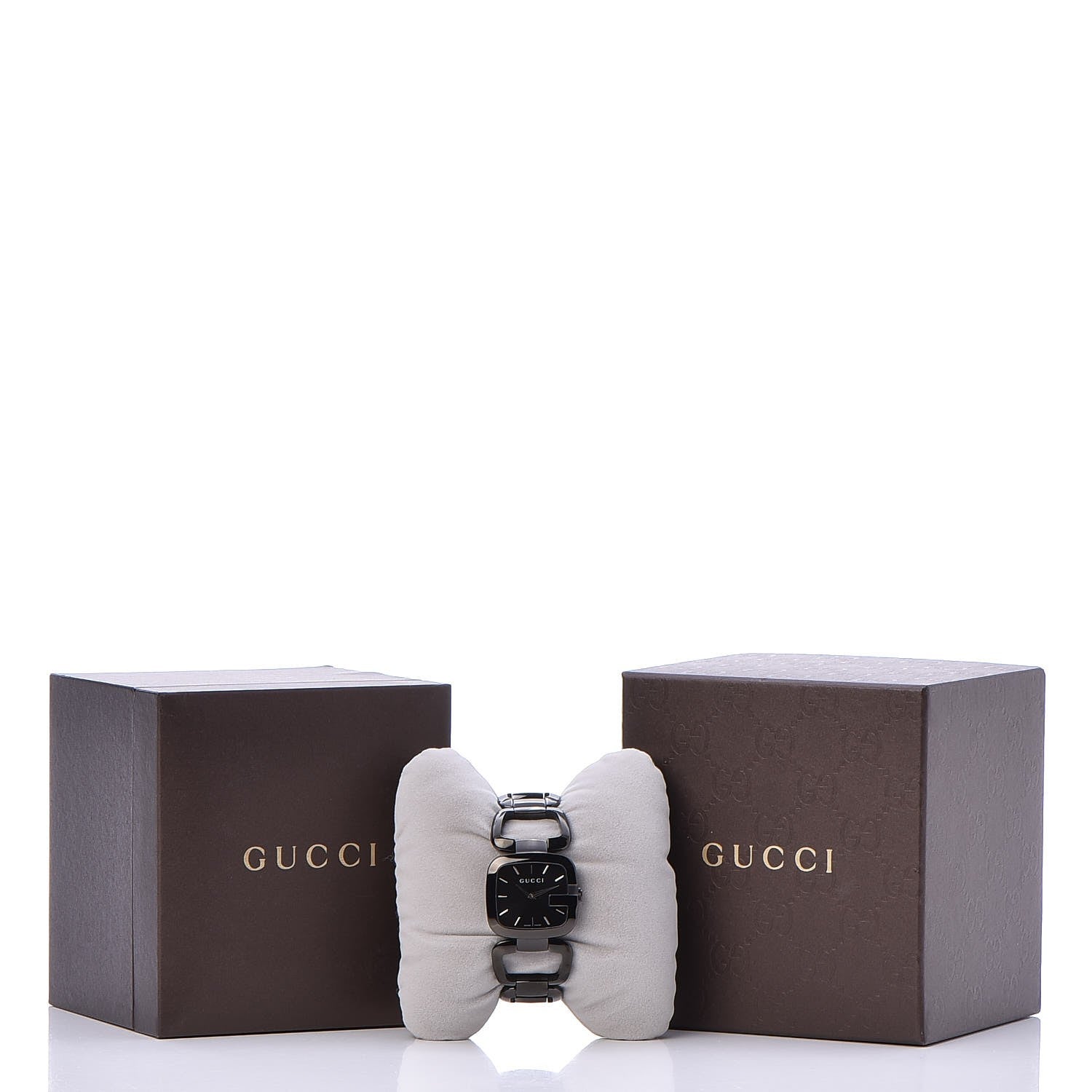 Gucci PVD Stainless Steel 32mm G-Gucci Square Quartz Watch Black 7 of 7