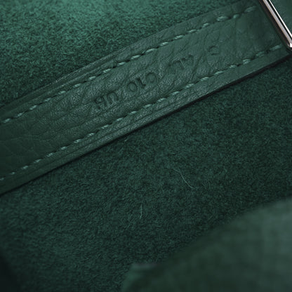 Hermes Taurillon Clemence Picotin Lock 22 MM Malachite 7 of 11
