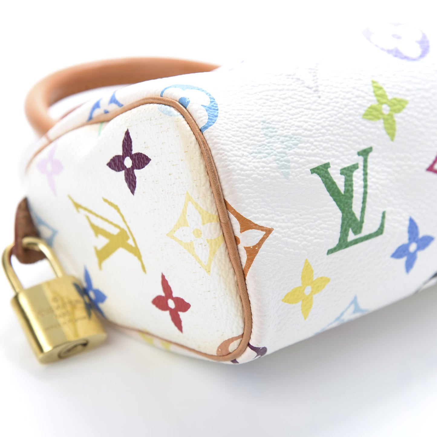 Monogram Multicolor Mini Sac HL Speedy White