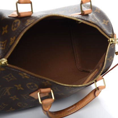Louis Vuitton Monogram Speedy Bandouliere 30 6 of 16