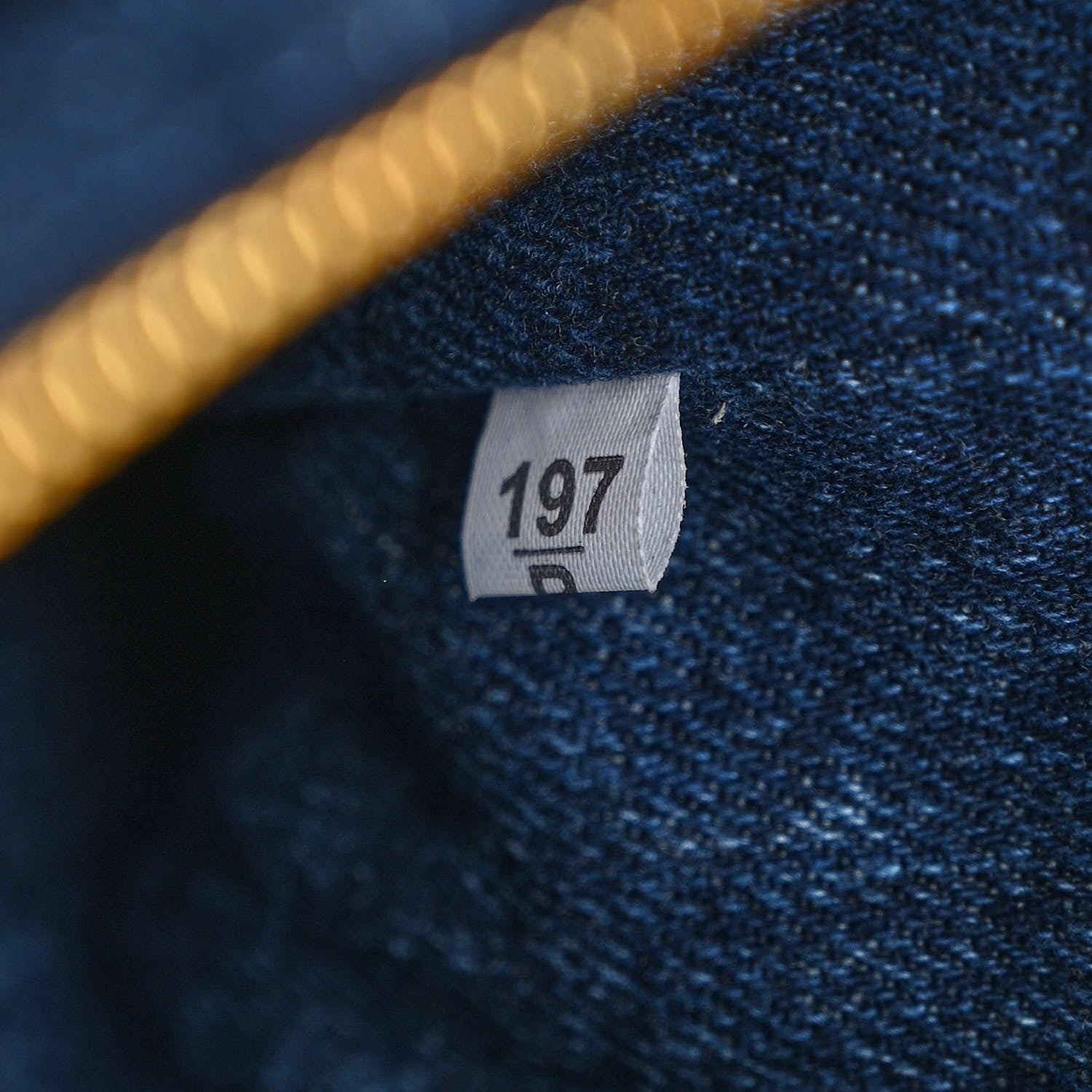 Prada Denim Logo Tote Bleu 7 of 11