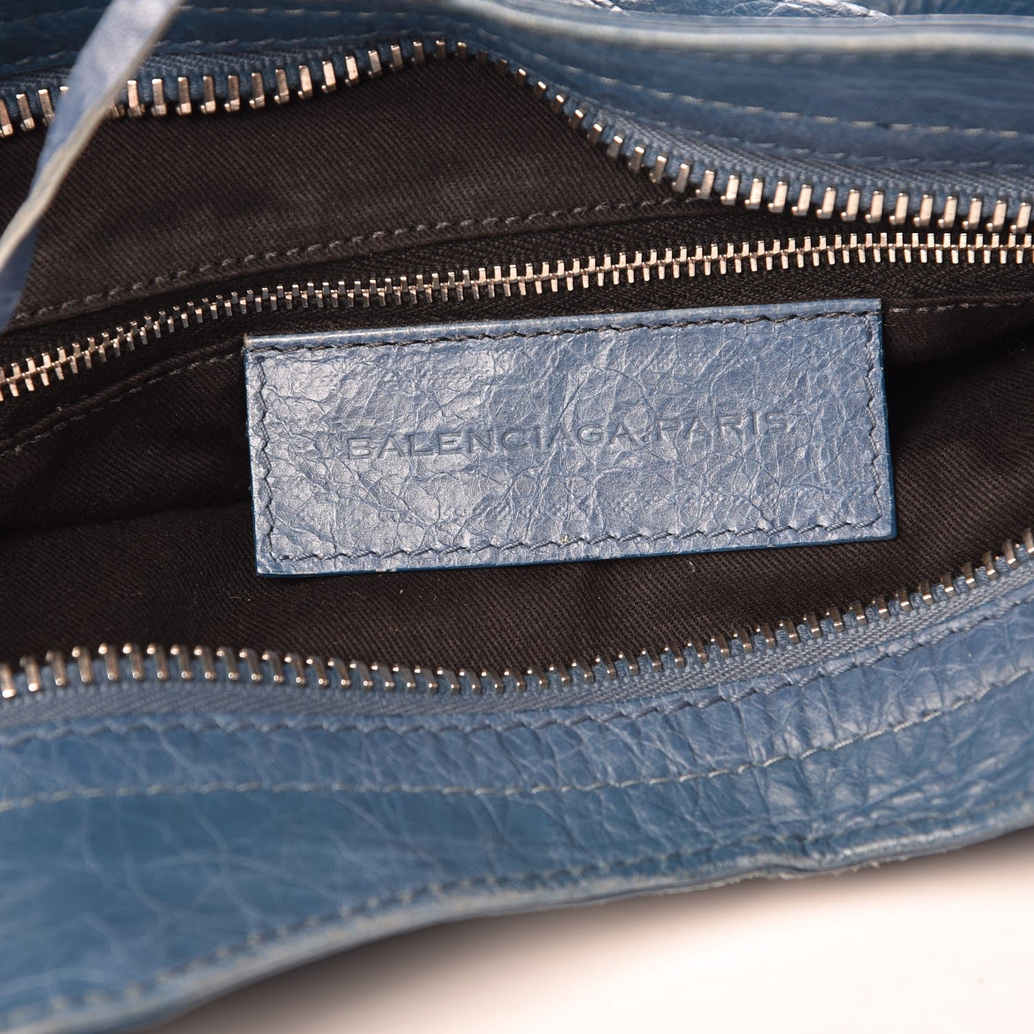 Balenciaga Agneau Giant 21 Silver Hardware City Bleu 7 of 17
