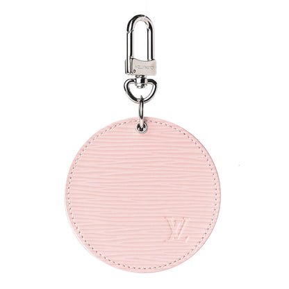 Louis Vuitton Epi Mirror Bag Charm Key Holder Rose Ballerine 1 of 5