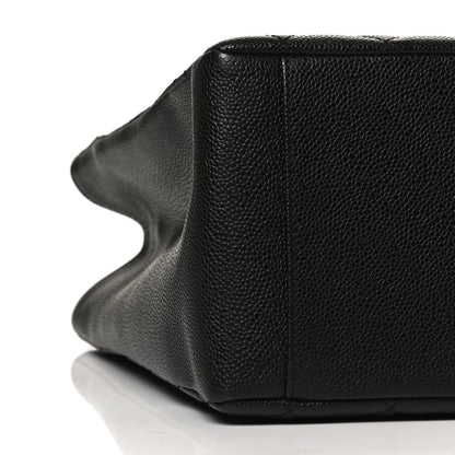 Chanel Caviar Quilted Grand Shopping Tote GST Black 9 of 18